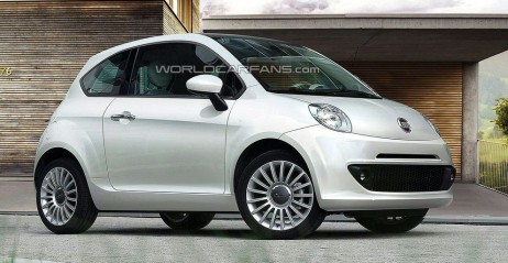 Nowy Fiat Topolino - wizualizacja