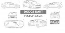 Dodge Dart hatchback - rysunki patentowe