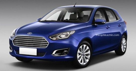 Ford Escort Hatchback - wizualizacja