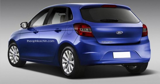 Ford Escort Hatchback - wizualizacja