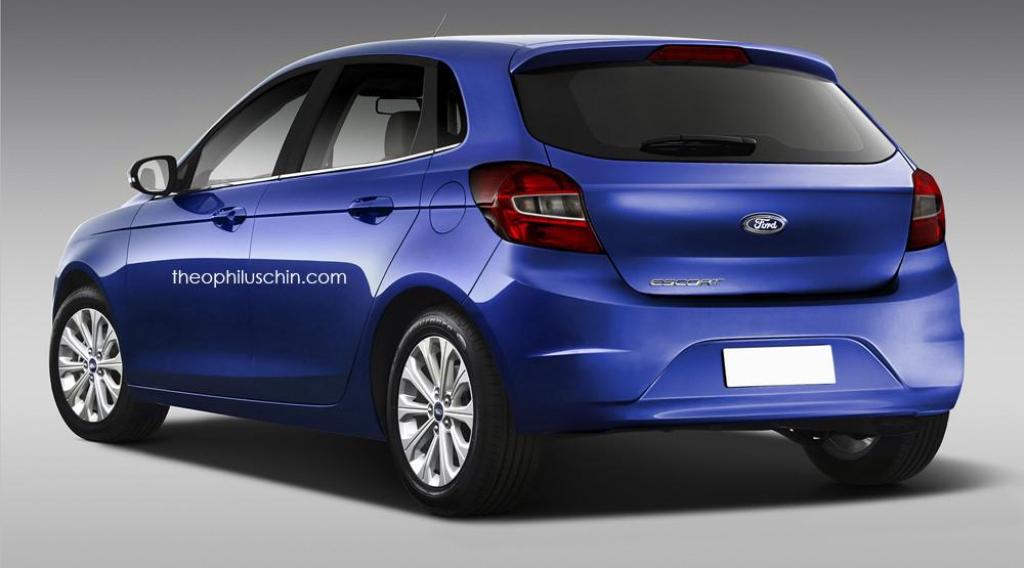 Ford Escort Hatchback - wizualizacja