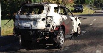 Ford Everest spłonął podczas dziennikarskiego testu