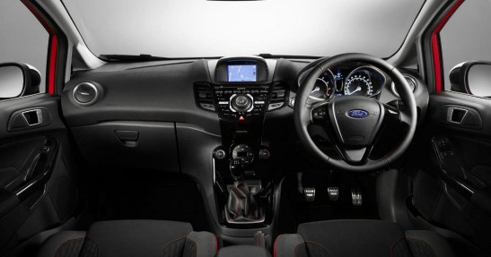 Ford Fiesta Red and Black