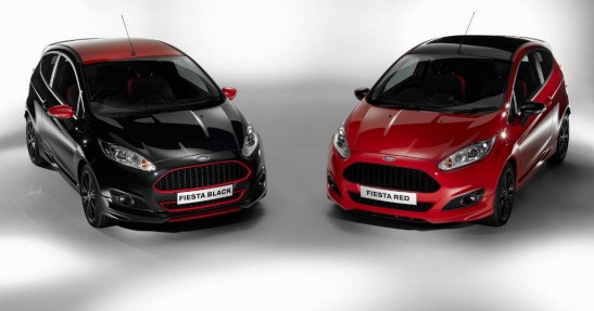Ford Fiesta Red and Black
