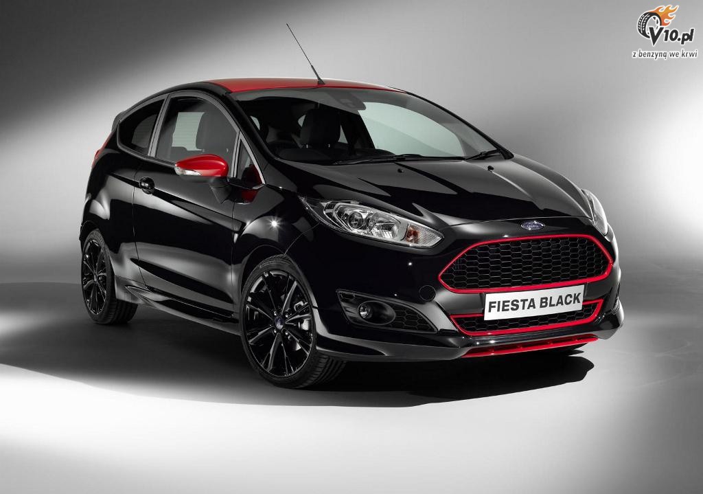 Ford Fiesta Red and Black