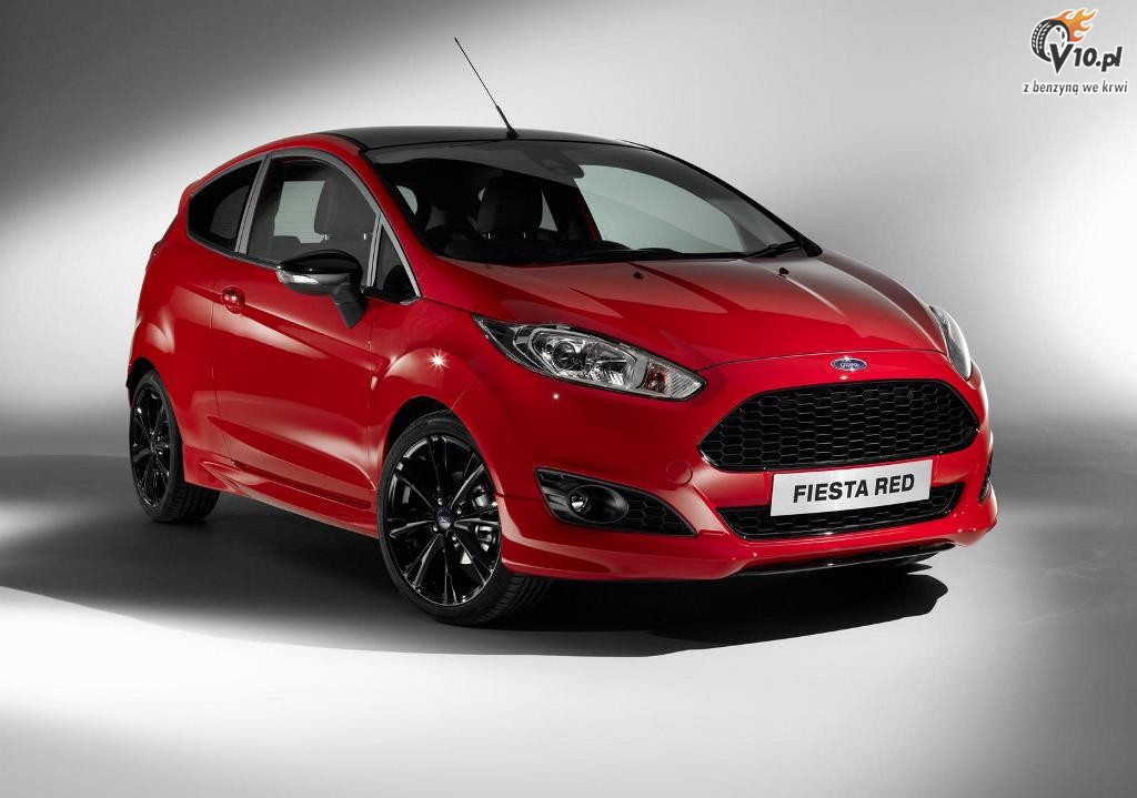 Ford Fiesta Red and Black
