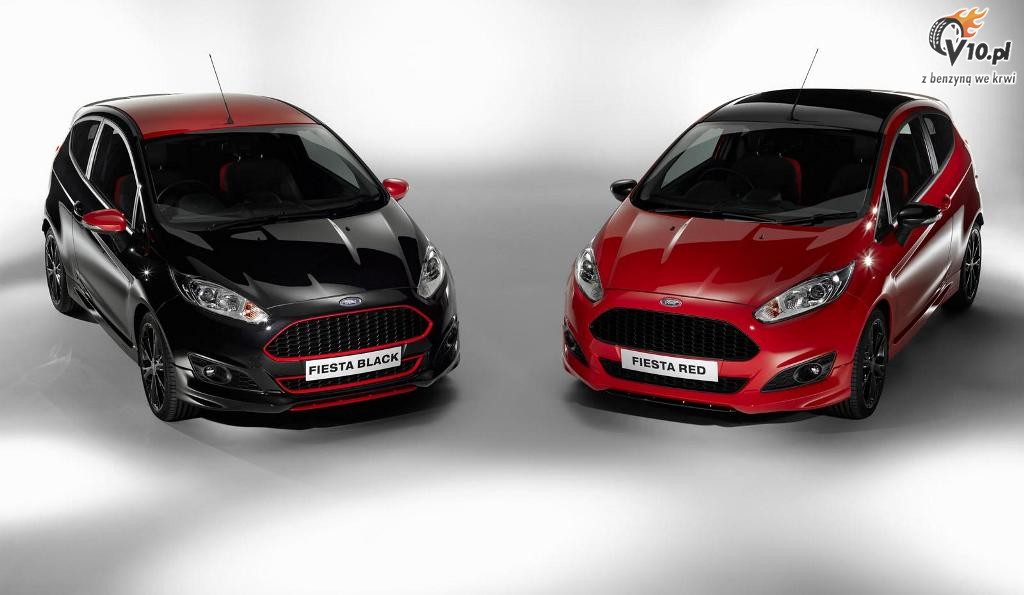 Ford Fiesta Red and Black