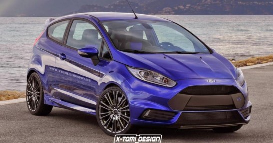 Ford Fiesta RS - wizualizacja