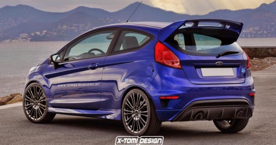 Ford Fiesta RS - wizualizacja