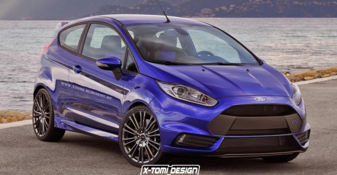 Ford Fiesta RS - wizualizacja