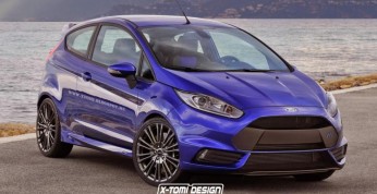 Ford Fiesta RS na wizualizacji
