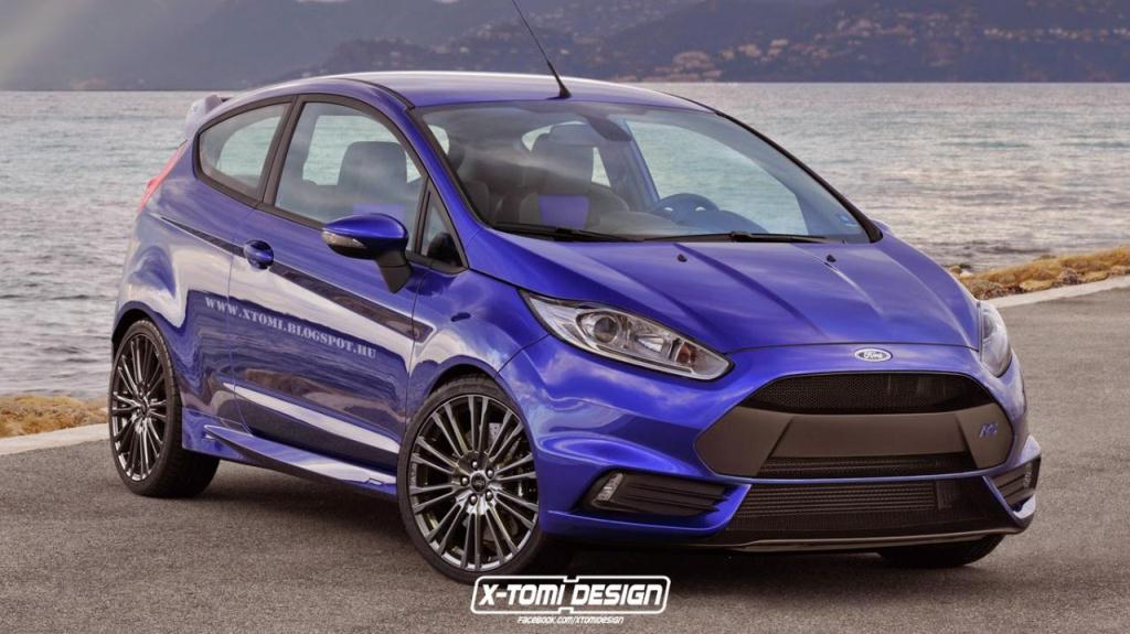 Ford Fiesta RS - wizualizacja