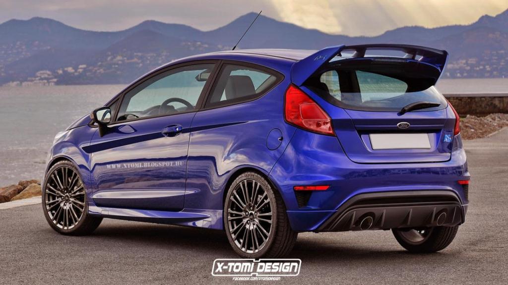 Ford Fiesta RS - wizualizacja