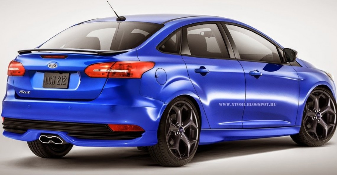 Ford Focus ST Sedan - wizualizacja