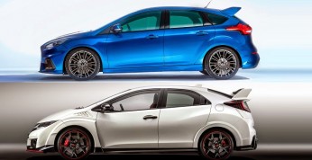Ford Focus RS, czy Honda Civic Type-R - który hot hatch jest lepszy?