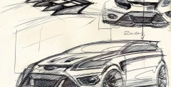 Ford Focus RS - szkic