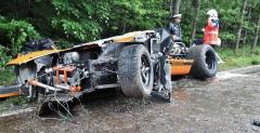 Ford GT40 - wypadek