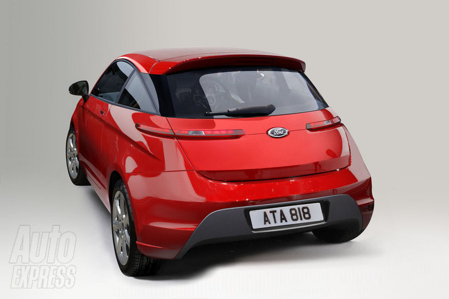 Nowy Ford Ka 2014 - wizualizacja