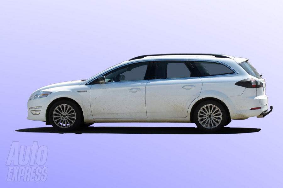 Nowy Ford Mondeo Estate 2010 po face liftingu - zdjcie szpiegowskie
