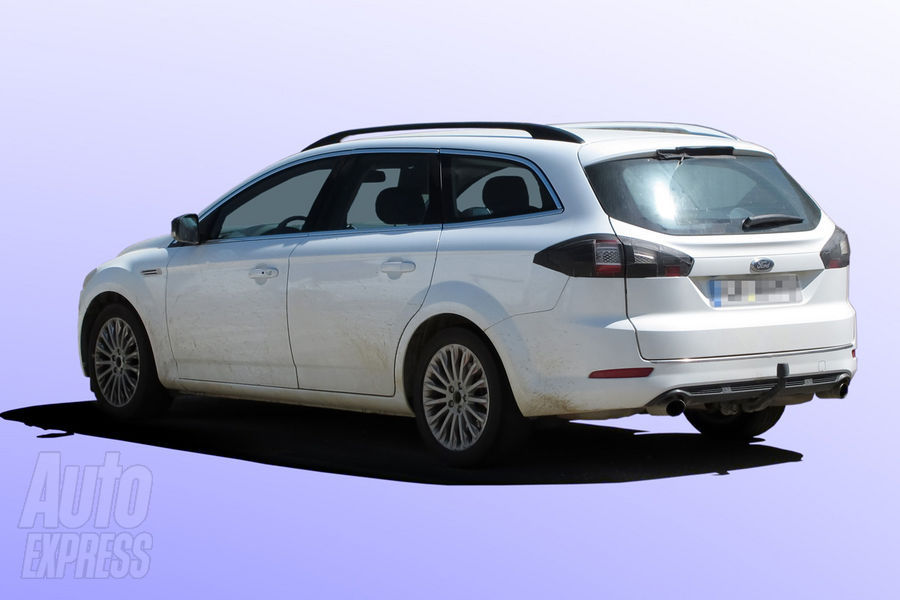 Nowy Ford Mondeo Estate 2010 po face liftingu - zdjcie szpiegowskie