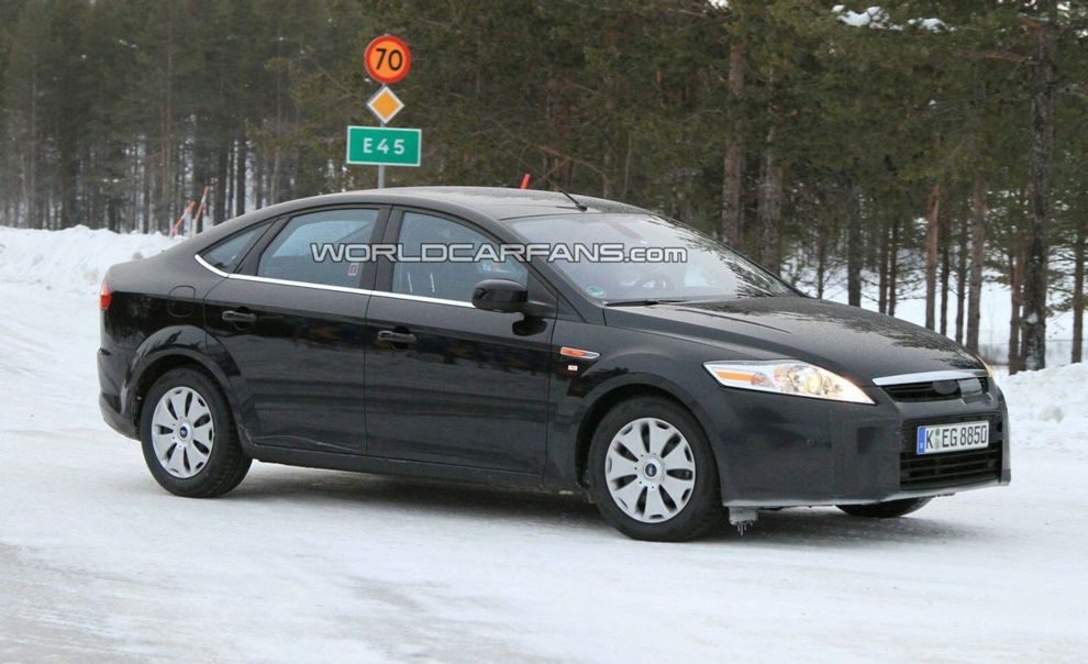 Nowy Ford Mondeo po face liftingu - zdjcie szpiegowskie