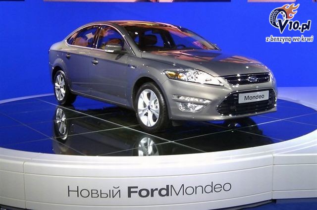 Nowy Ford Mondeo 2010 po face liftingu w Moskwie