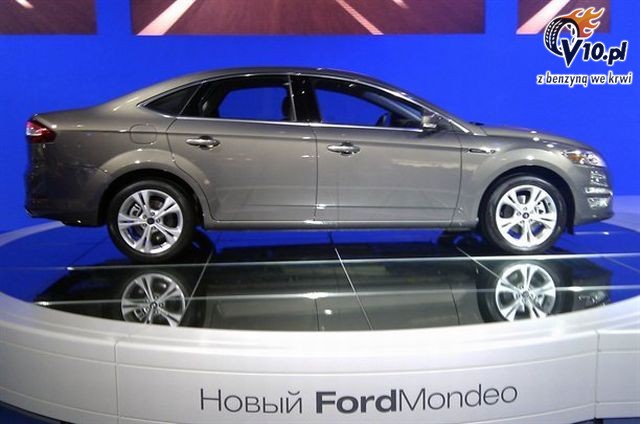 Nowy Ford Mondeo 2010 po face liftingu w Moskwie