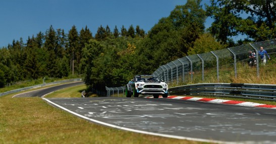 Vaughn Gittin Jr i Ford Mustang RTR