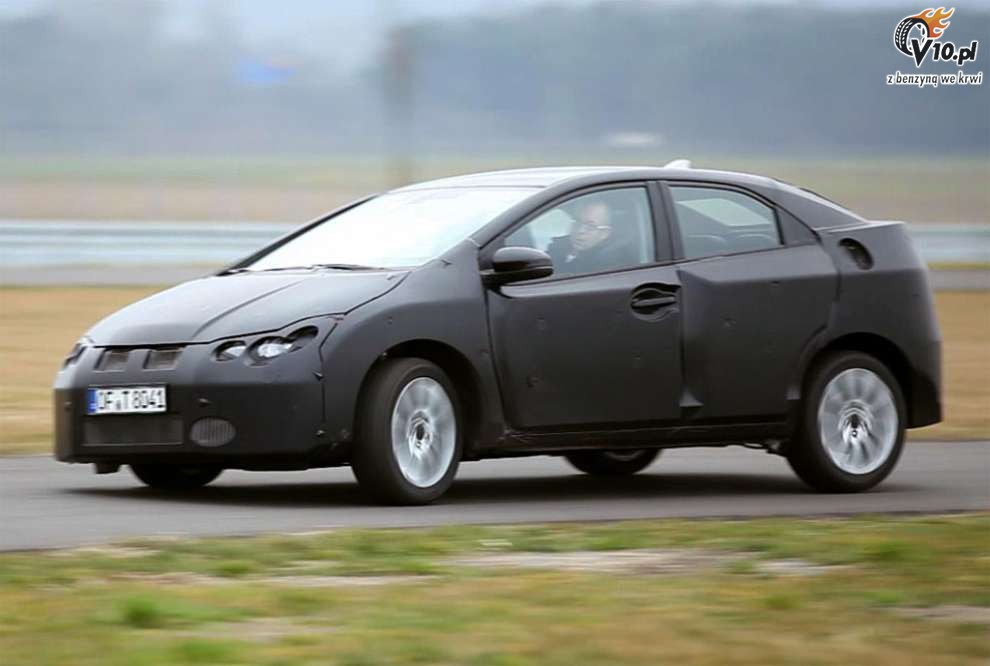Honda Civic w wersji hatchback - zdjcia szpiegowskie