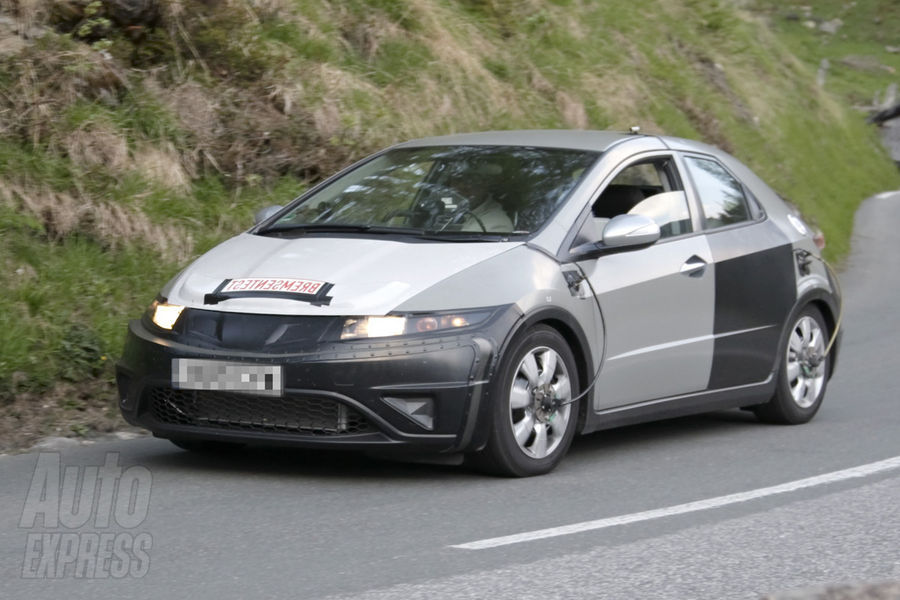 Nowa Honda Civic IX - zdjcie szpiegowskie