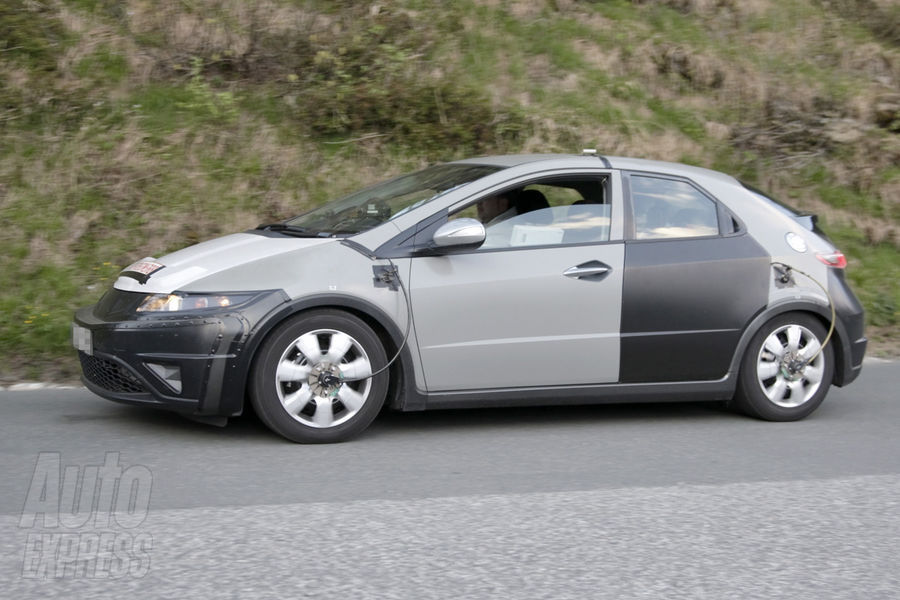 Nowa Honda Civic IX - zdjcie szpiegowskie