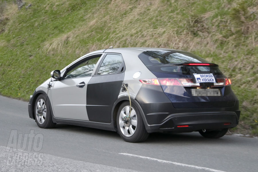 Nowa Honda Civic IX - zdjcie szpiegowskie