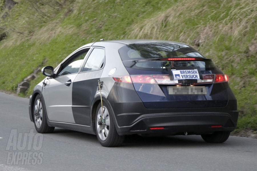Nowa Honda Civic IX - zdjcie szpiegowskie