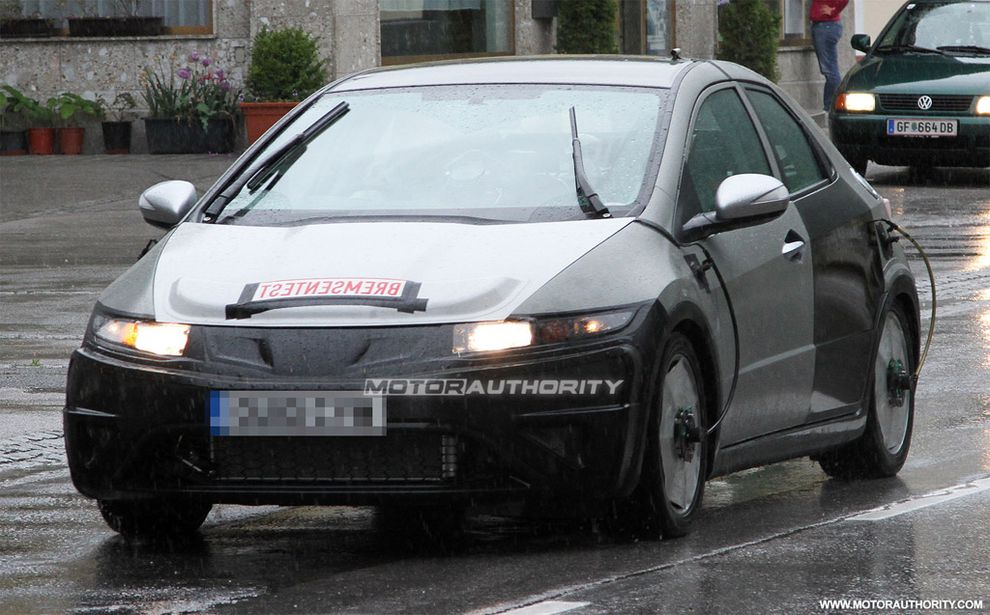 Nowa Honda Civic IX - zdjcie szpiegowskie