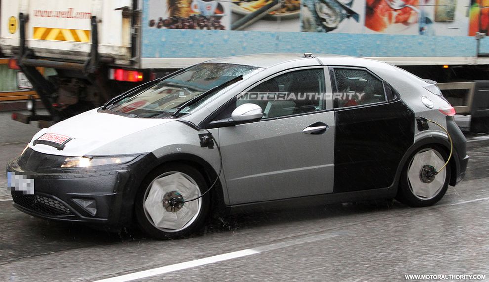 Nowa Honda Civic IX - zdjcie szpiegowskie