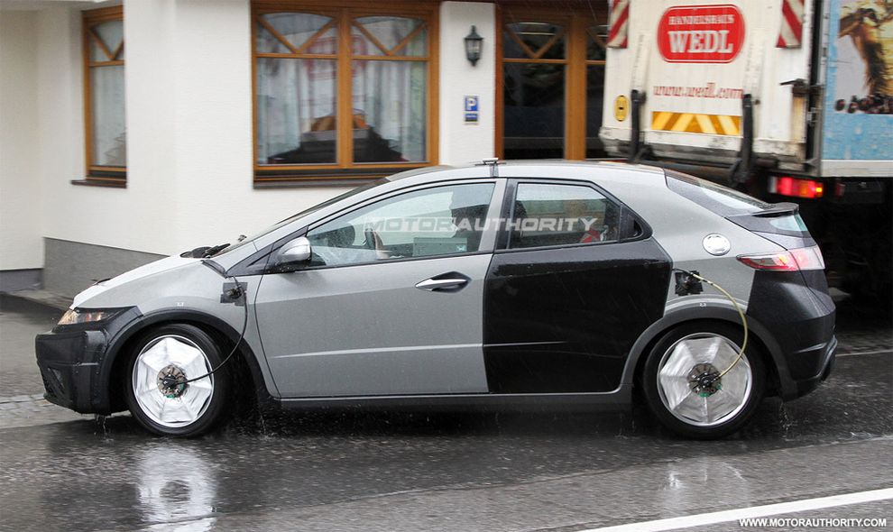 Nowa Honda Civic IX - zdjcie szpiegowskie
