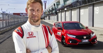 Honda Civic Type R i Jenson Button wykręcają rekord na Bathurst