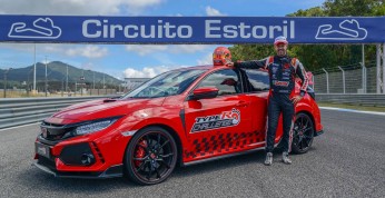 Honda Civic Type R bije rekord na torze Estoril