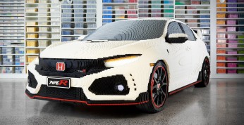 Honda Civic Type R z klocków LEGO. Kolejny model w skali 1:1