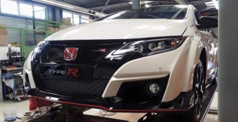Nowa Honda Civic Type-R sfotografowana bez kamuflażu
