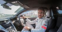 Fernando Alonso za kierownic Hondy NSX