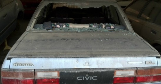 Opuszczony salon samochodowy