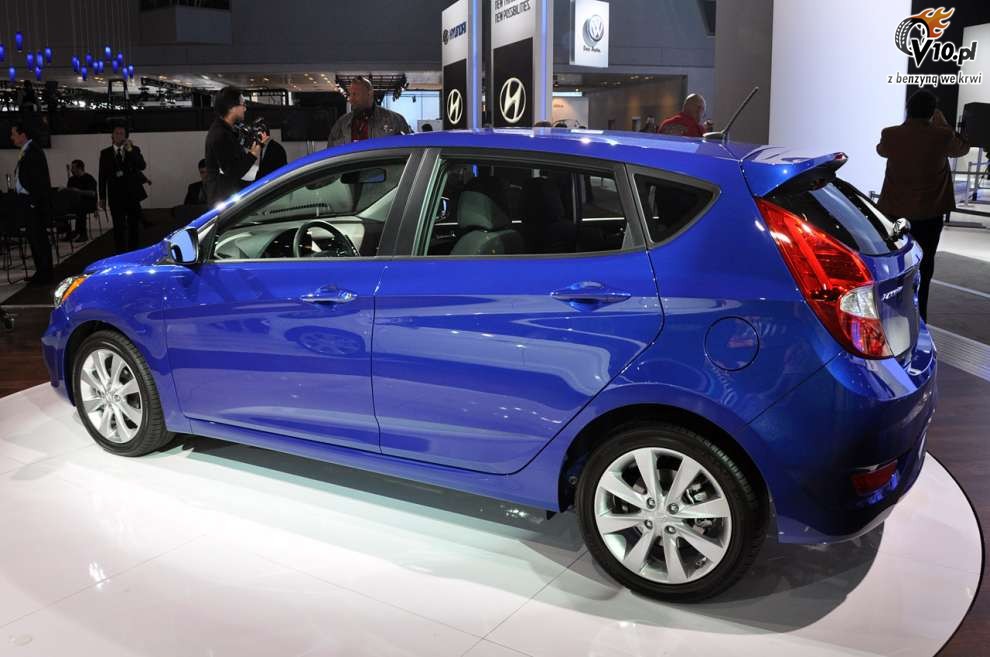 Hyundai Accent na targach w Nowym Jorku 2011