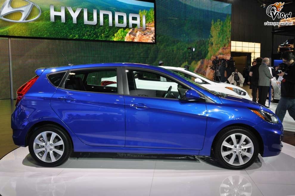Hyundai Accent na targach w Nowym Jorku 2011
