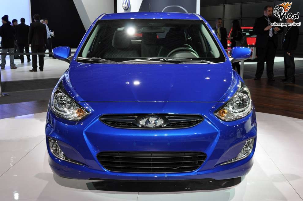 Hyundai Accent na targach w Nowym Jorku 2011