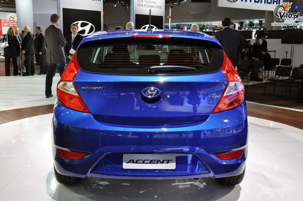 Hyundai Accent na targach w Nowym Jorku 2011