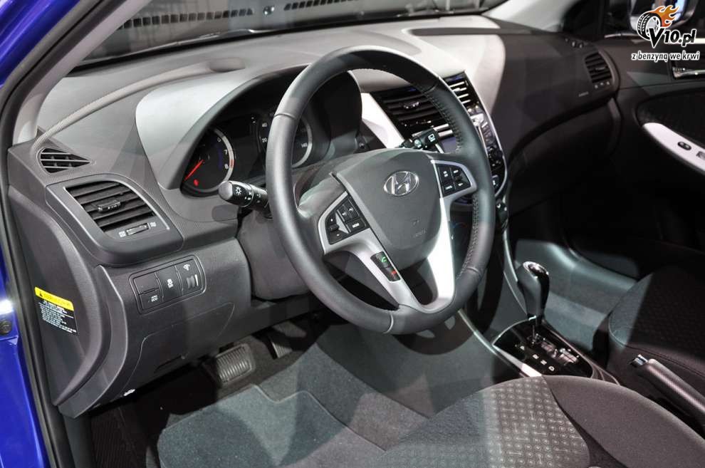 Hyundai Accent na targach w Nowym Jorku 2011