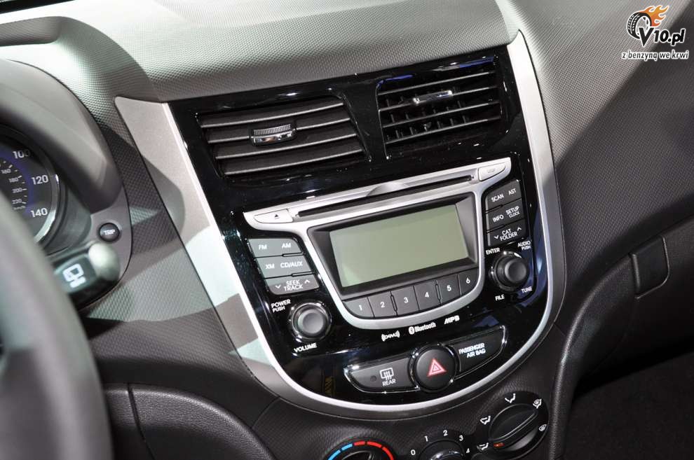 Hyundai Accent na targach w Nowym Jorku 2011