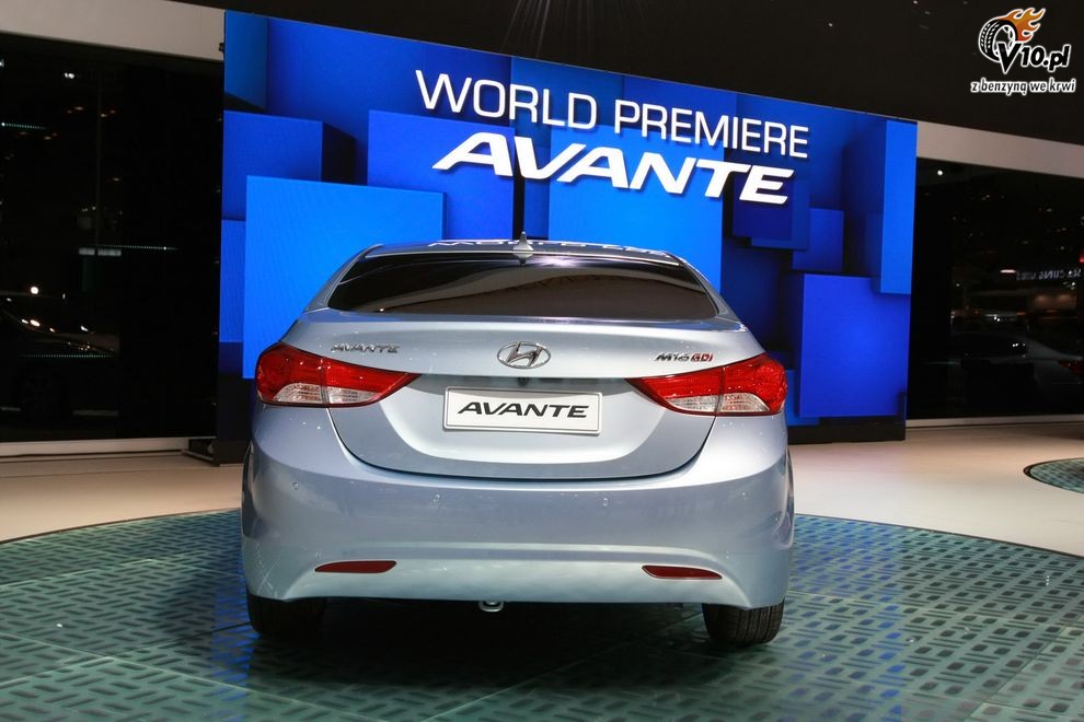 Nowy Hyundai Elantra Avante 2010 - Busan Motor Show