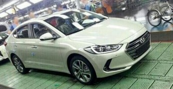 Nowy Hyundai Elantra/Avante sfotografowany bez kamuflażu